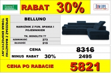  Belluno -  Narożnik z f. spania i pojemnikiem