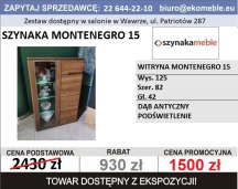 SZYNAKA MEBLE - WITRYNA MONTENEGRO 15