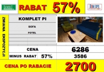 Etap Sofa - Pi (zestaw sofa + fotel) tk.brussels