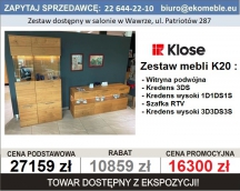 KLOSE - K20 , ZESTAW MEBLI