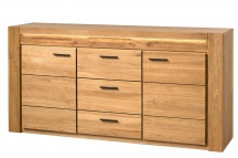 Szynaka - velvet natura - komoda 2 drzwiowa z 3 szufladami typ 47