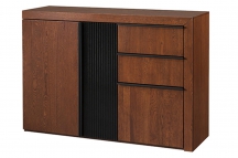 Szynaka Meble - Paris 46 Komoda 2-drzwiowa z 3 szufladami