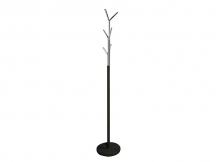 WIESZAK LETA KOLOR CZARNY+CHROM