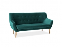 SOFA NORDIC 3 VELVET KOLOR ZIELONY TAPICERKA BLUVEL 78 / BUK