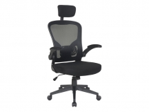 FOTEL OBROTOWY Q-060 CZARNY