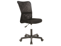 FOTEL OBROTOWY Q-121 CZARNY