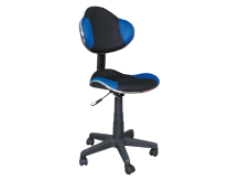 FOTEL OBROTOWY Q-G2 NIEBIESKO/CZARNY